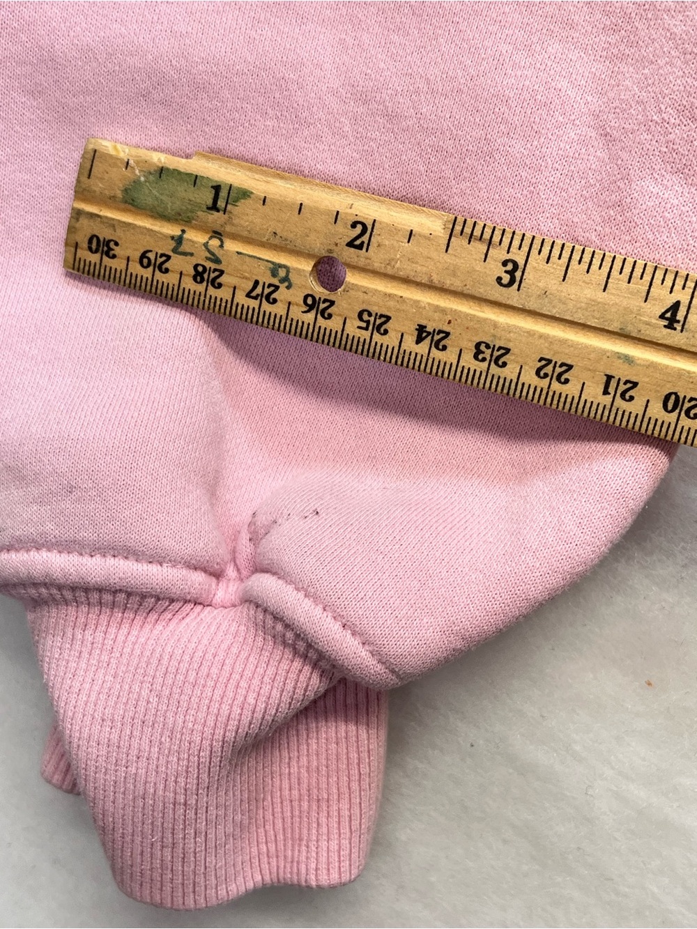 Pink Palm Puff Everything Comes In Embroidered Waves Hoodie Large - Picture 15 of 16